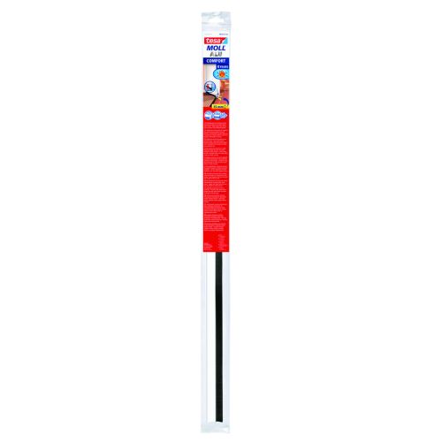 BURLETE ALUMINIO BAJO PUERTA BLANCO 1M X 40MM