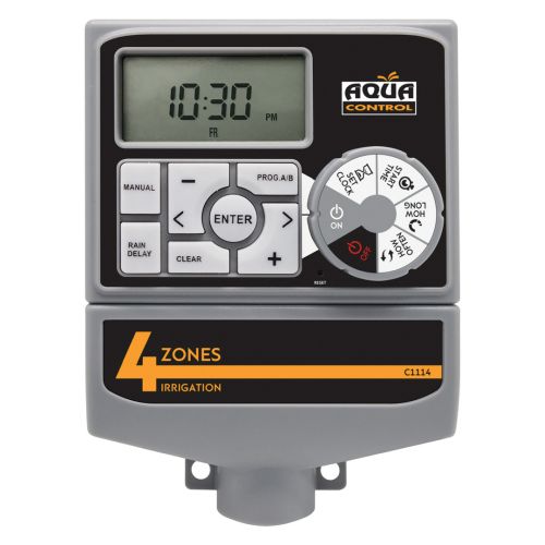 PROGRAMADOR RIEGO 4 ZONAS 24V DC