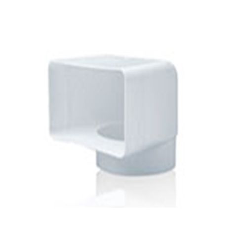 CODO VERTICAL TUBO EXTRACCION PVC 90¦ 110X55-100