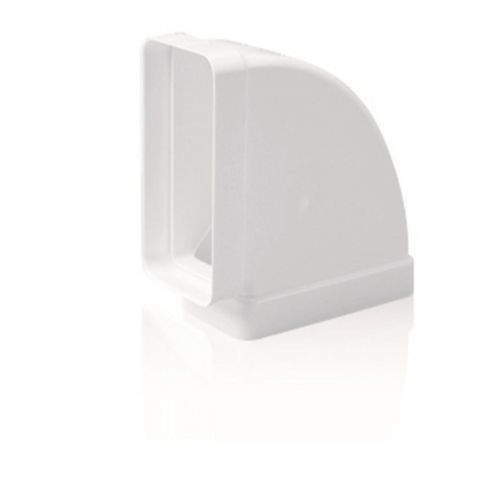 CODO HORIZONTAL TUBO EXTRACCION PVC 90¦ 110X55MM
