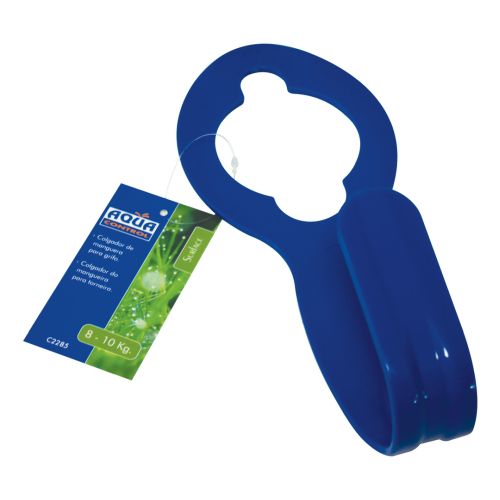COLGADOR MANGUERA PARA GRIFO AZUL