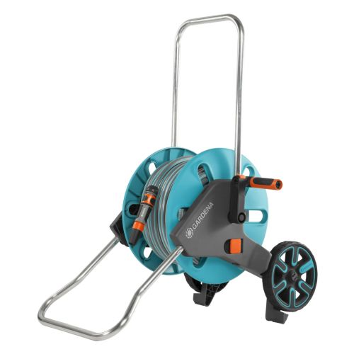 CARRO PORTAMANGUERA METAL C/MANG. 25M. AQUAROLL M