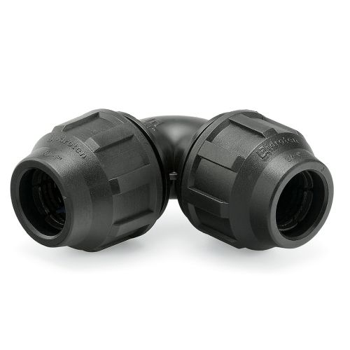 CODO BOCAS IGUALES PP PARA POLIETILENO 20MM