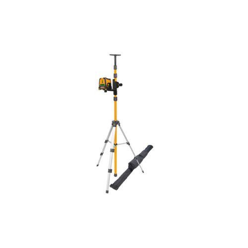 NIVEL LASER VERDE 3 LINEAS+TRIPODE 3,2 M IRONSIDE