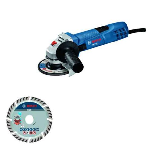 MINI-AMOLADORA GWS 7-115 720W + DISCO 115MM