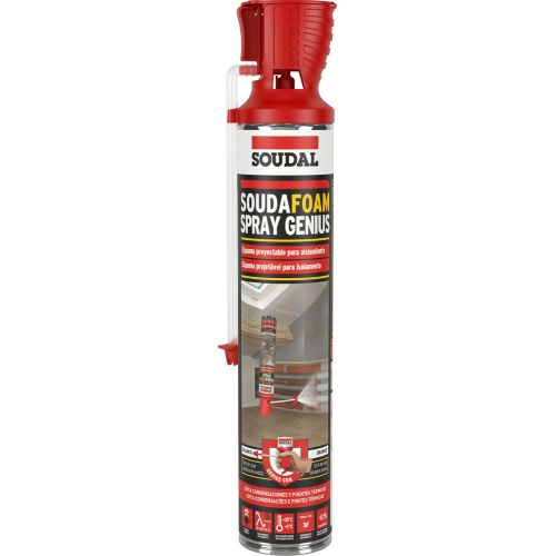 ESPUMA PROYECTABLE GENIUS 700ML PISTOLA SOUDAL