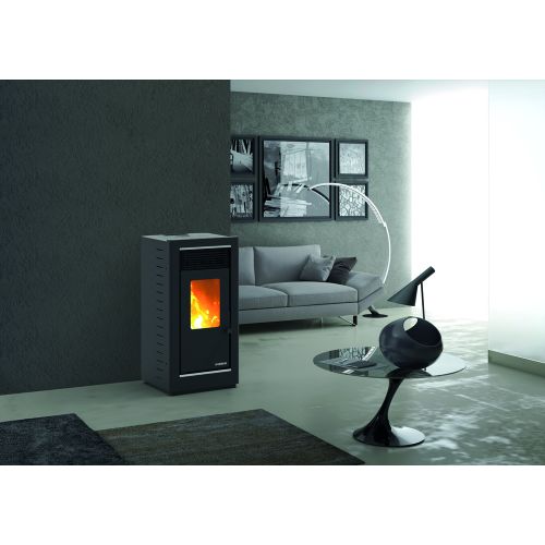 ETUFA PELLET GRAZ S PLUS NEGRA 11,67KW