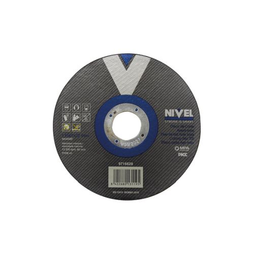 DISCO CORTE INOX 115X1X22MM NIVEL