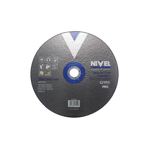 DISCO CORTE INOX 230X1,8X22MM NIVEL