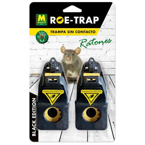 TRAMPA MECANICA RATONES ROE-TRAP 2UDS