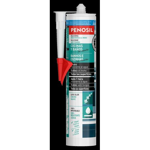 SILICONA NEUTRA COCINAS Y BAÑOS TRANSP 280ML