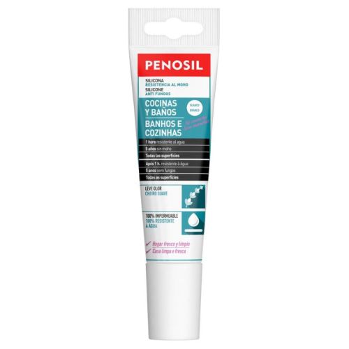 SILICONA NEUTRA COCINAS Y BAÑOS BLANCA 100ML