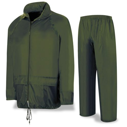 TRAJE AGUA INGENIERO POLIESTER/PVC VERDE M
