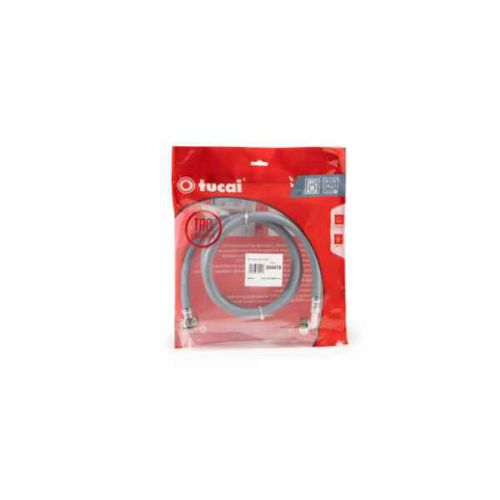 CONEXION FLEX LAVADORA TUERCA METAL H-H 3/4" 200CM