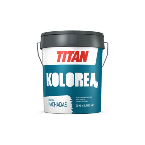 PINTURA PLASTICA FACHADA BLANCA MATE 5KG KOLOREA