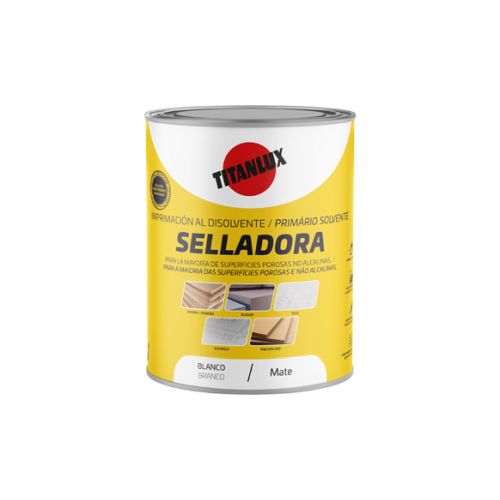 IMPRIMACION SELLADORA SINTETICA BLANCA MATE 4L