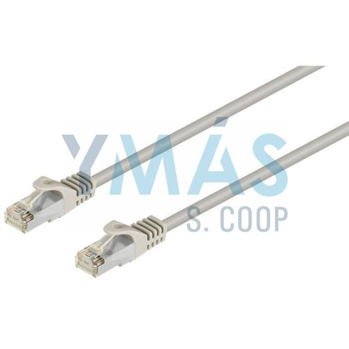 CONEXION 8P8C RJ45-CAT6 FTP M-M 5M GRIS