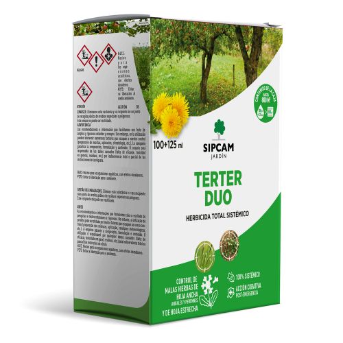 HERBICIDA TOTAL SISTEMICO PACK TERTER DUO 100+125M