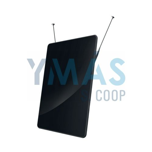 ANTENA DE INTERIOR TDT AMPLIFICADA EXTRA PLANA