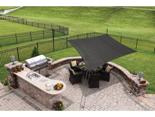 TOLDO VELA SOMBREO CUADRADO READY TO HAND 125GR