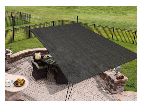 TOLDO VELA SOMBREO RECTANGULAR 2,19X3,9M GRIS