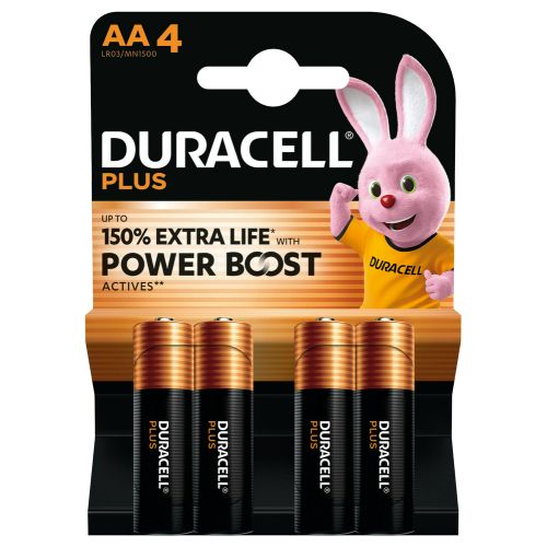 PILA ALCALINA POWER BOOST LR06-AA 4UDS DURACELL