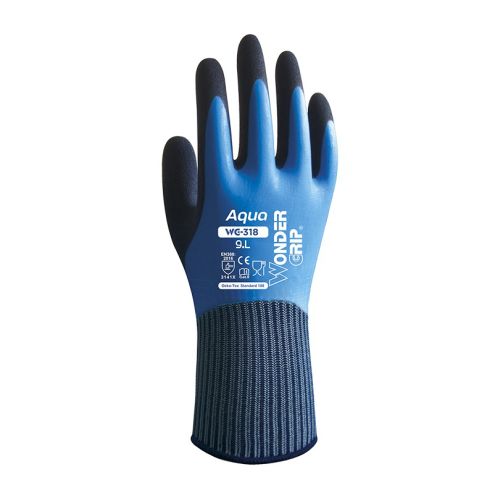 GUANTE WONDERGRIP NYLON LATEX RESISTENTE AGUA T10