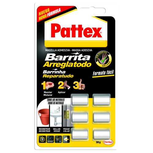 PATTEX ARREGLATODO PACK 6 DOSIS