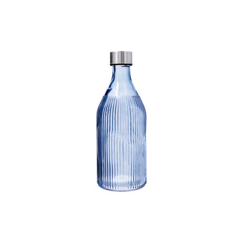 BOTELLA VIDRIO AZUL MAISON QD 1L