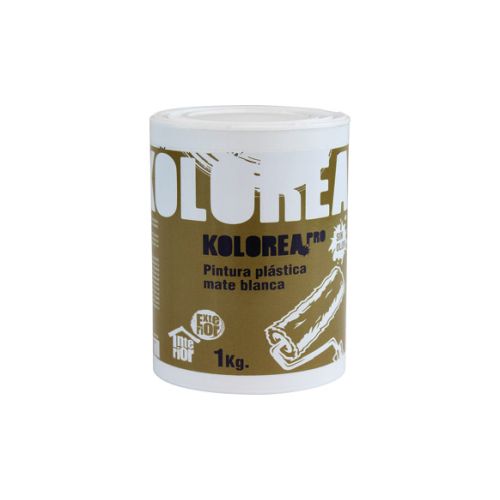 PINTURA PLASTICA  EXTERIOR INTERI MATE BLANCO 1 KG
