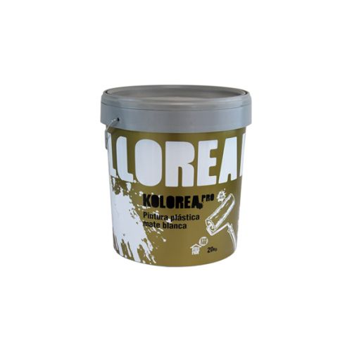 PINTURA PLASTICA EXTERIOR INTER  MATE BLANCO 20 KG