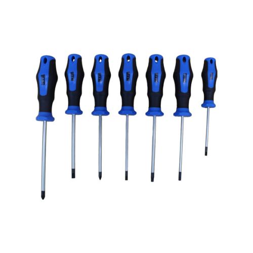 JUEGO DESTORNILLADOR 7 PIEZAS 3SL+2PH+2T