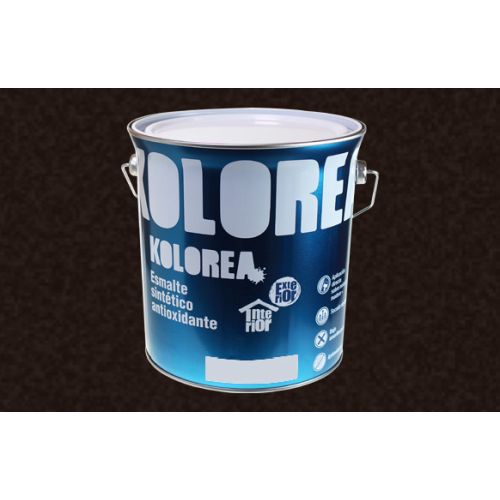 ESMALTE SINTETICO ANTIO FORJA 4L NEGRO KOLOREA