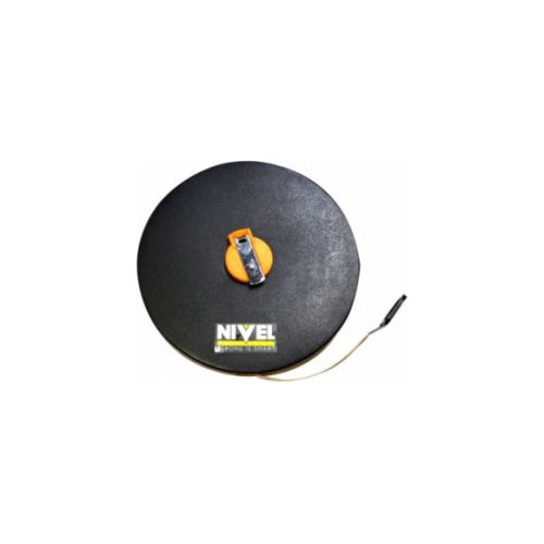 CINTA METRICA 50MT FIBRA ABS NIVEL