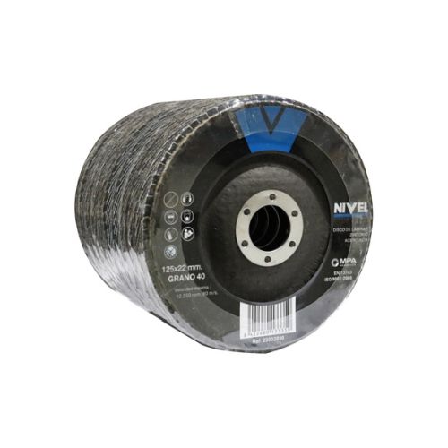 DISCO LAMINAS ZIRCONIO 125X1 GR40 NIVEL