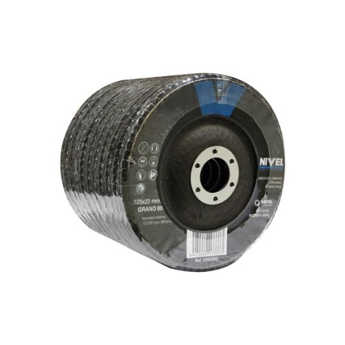 DISCO LAMINAS ZIRCONIO 125X1 GR80 NIVEL