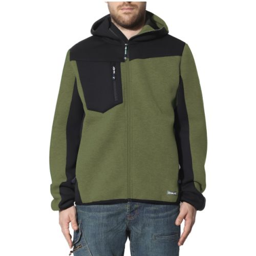 SUDADERA VERDE FYNOR 330 GR XL