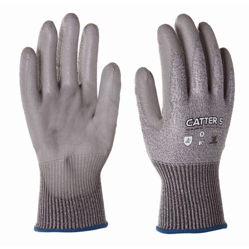 GUANTE CATTER 5 POLIAMIDA PALMA PU 10