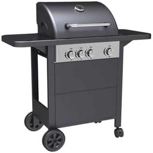 BARBACOA GAS 3 QUEMADORES + PARRILLA 3KW IRONSIDE