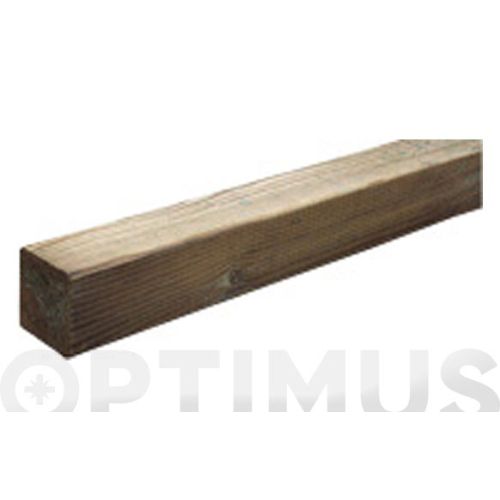 POSTE MADERA CUADRADO 7X7X240CM