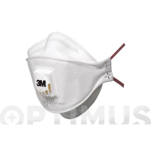 MASCARILLA FFP3 9332+ NR D C/VALVULA (10UDS) AURA