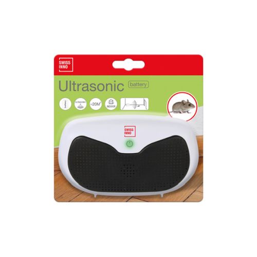 AHUYENTA ROEDORES ULTRASONICO BATERIA 20M2