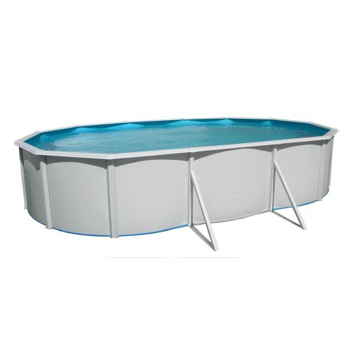 PISCINA ACERO OVAL 640X336X120CM 20000L C/COLUMNAS