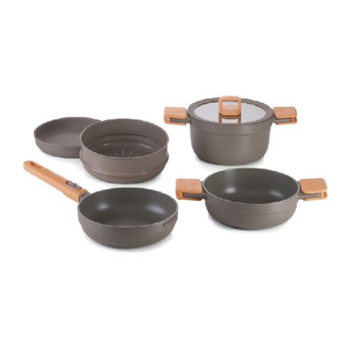 BATERIA ALUMINIO FUND. 4 PIEZAS 24CM COMPAC PRO