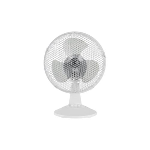 VENTILADOR SOBREMESA 25W Ø23CM BLANCO SONEDAS