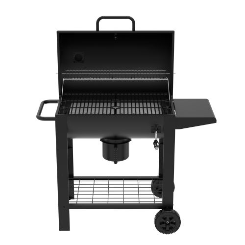 BARBACOA CARBON BARRIL C/MESA 116X58X118CM NATUUR
