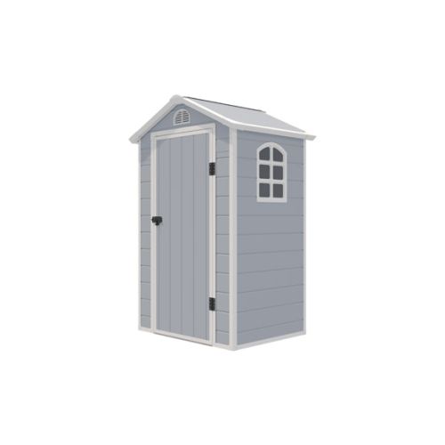 CASETA RESINA S/SUELO 134X104X204CM 1.39M2 NATUUR