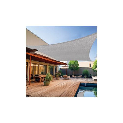 TOLDO VELA CUADRADO 185GR 3X3M BLANCO NATUUR