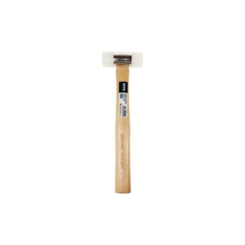 MARTILLO CABEZA NYLON 35 MM MANGO MADERA NIVEL