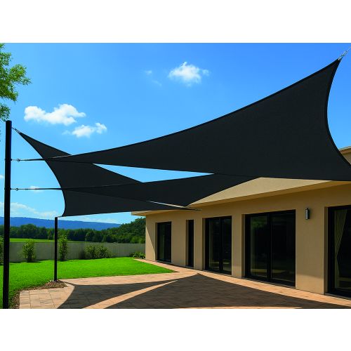 TOLDO VELA TRIANG.185GR 3X3MX3M ANTRACITA NATUUR